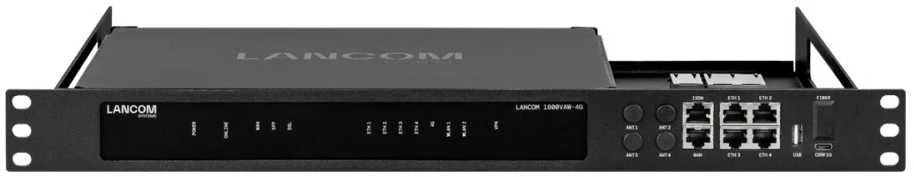 LANCOM CPE blackline Rack Mount Plus, tvirtinimo kronšteinas, metalas, juodas, 1 vnt.