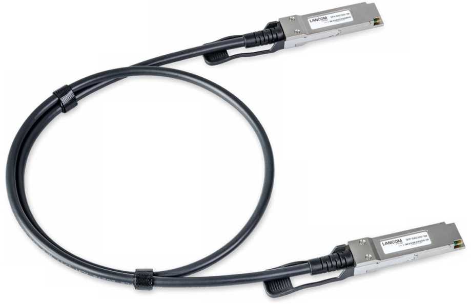 LANCOM Systems LANCOM SFP-DAC100-1m (Bulk8) kabelis InfiniBand / światłowodowy DAC Juodas, Plienas
