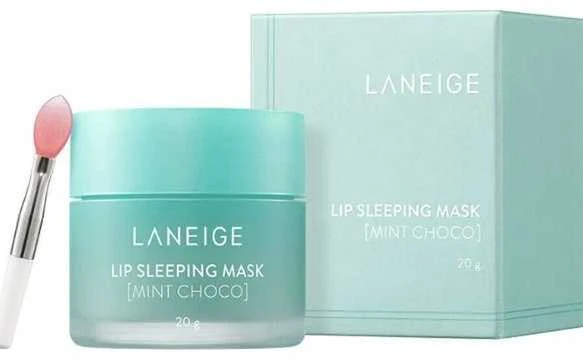 Laneige Mėtų šokolado lūpų naktinė kaukė (lūpų miego kaukė EX) 20 g