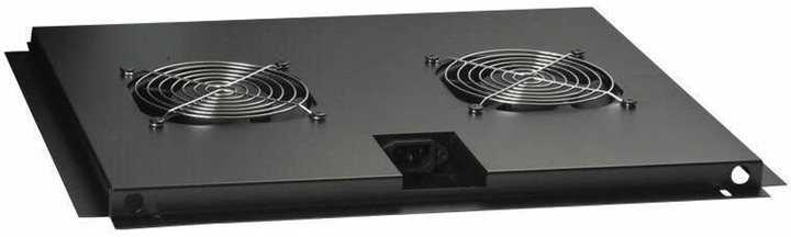 Lanview Lanview LVR252352, Fan tray, Built-in fan, 295 m³/h, Steel, Juodas, 1 pc(s)