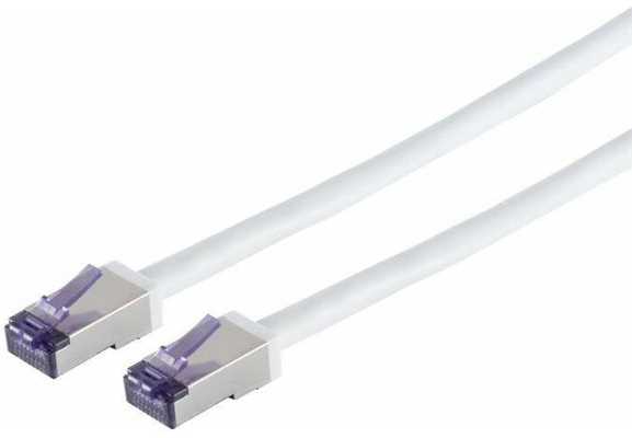 Lanview Lanview LVN-CAT6A-FLEX-50CMWH kabelis sieciowy Baltas 0,5 m S/FTP (S-STP)
