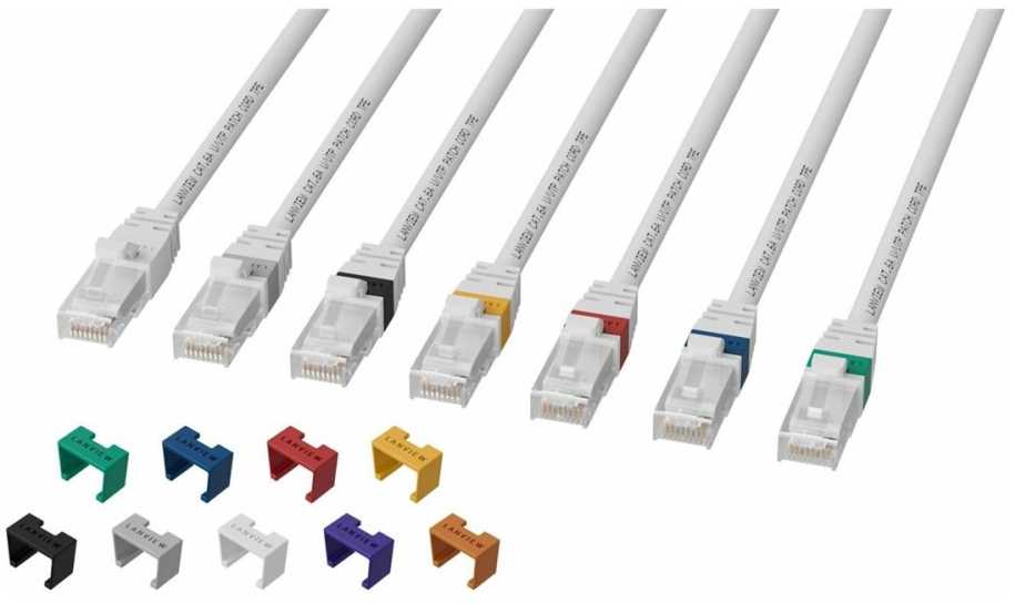 Lanview Lanview LV-UTP6A01W tinklo kabelis, baltas, 1 m, S/FTP (S-STP)