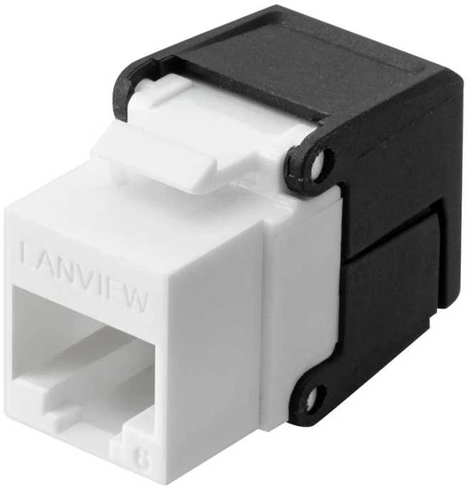 Lanview Cat6 Neekranuotas atverčiamas lizdas