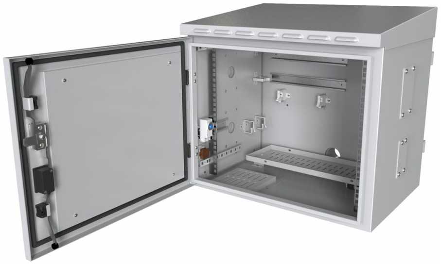 Lanview RCCTV005 stojak 0U Baltas
