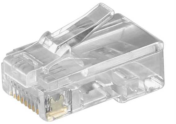 Lanview TecLine RJ45 kištukas plokščiam kabeliui, 8