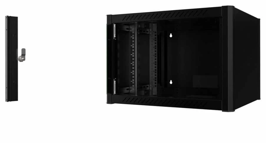Lanview RWM07U56BL serverio korpusas 7U Rack Spinda Hanging Juodas