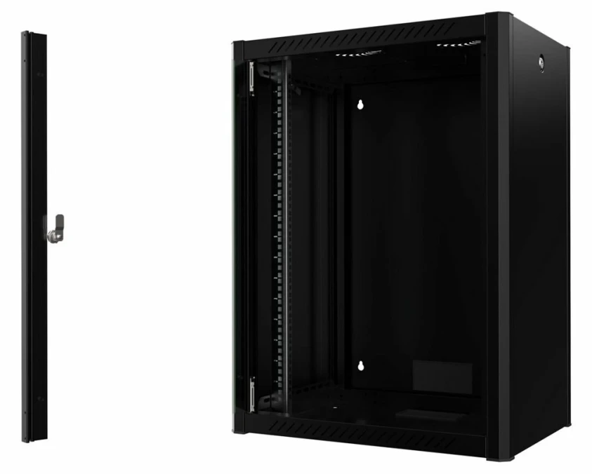 Lanview 19'' 16U stovo sieninis laikiklis Pro