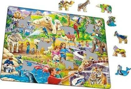 Dėlionė Larsen Puzzle Zoo Maxi Puzzle