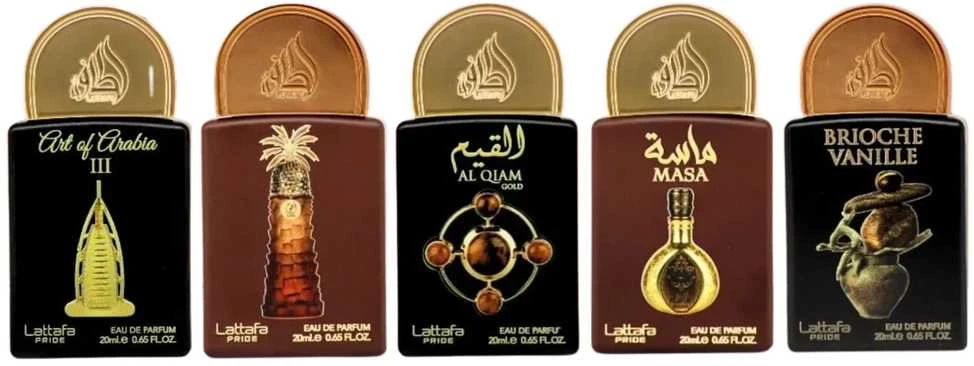 „Lattafa Pride Collection N4“ rinkinys, EDP 5 vnt., 20 ml