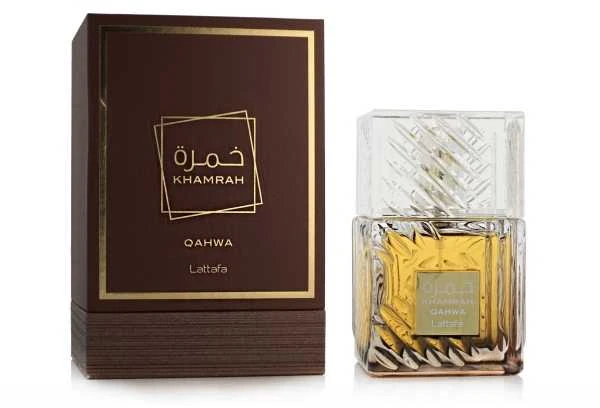 Unisex kvepalai Lattafa Khamrah Qahwa EDP, 100 ml