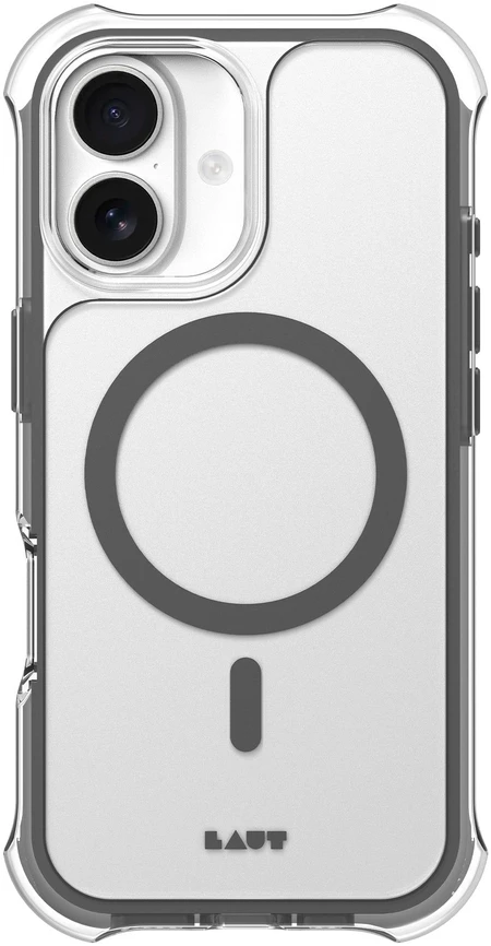 Dėklas Laut Aero Protect iPhone 17, Shadow Pilka
