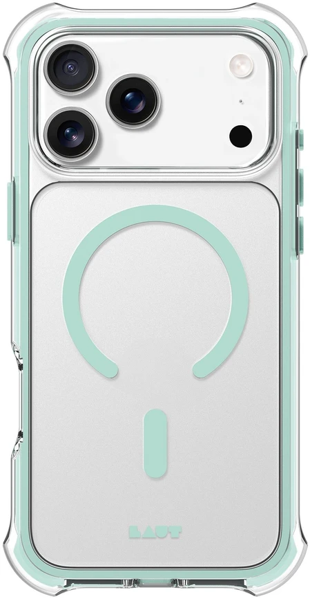 Dėklas Laut Aero Protect iPhone 17 Pro Max, Aqua Mint