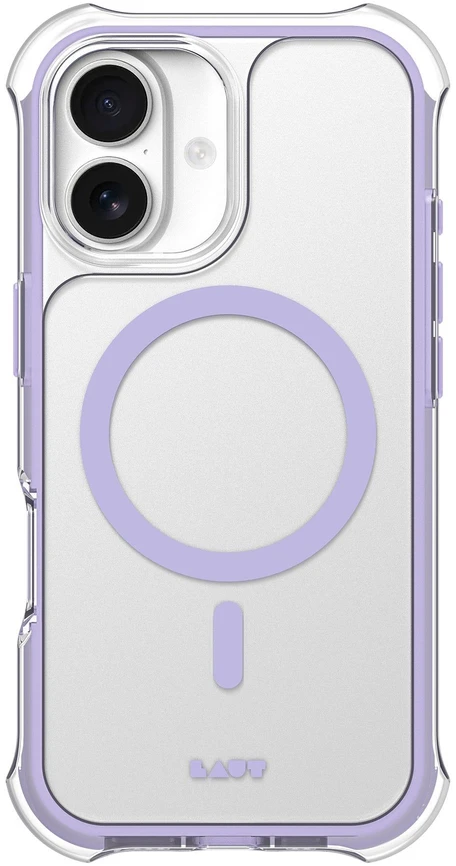 Dėklas Laut Aero Protect iPhone 17, Šviesiai violetinė