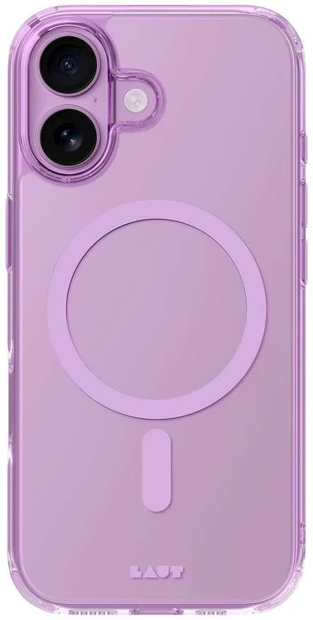 Dėklas Laut Crystal Fluro Apple iPhone 17, Light Rožinė