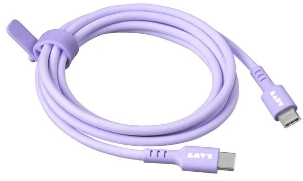 Kabelis USB Laut LINK USB-C į USB-C 1,5 m 60 W violetinė