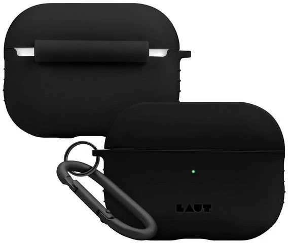 Laut Pod Charcoal apsauginis silicon dėklas skirtas AirPods Pro22 (L_APP2_POD_BK)
