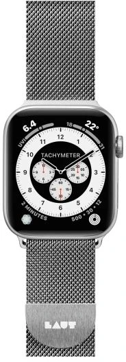 Išmaniojo laikrodžio Apple Watch dirželis, Sidabrinės spalvos, 42/44/45 mm
