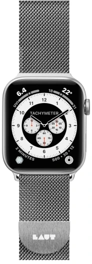 Išmaniojo laikrodžio Apple Watch dirželis, Sidabrinės spalvos, 42/44/45 mm