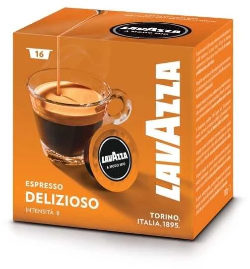 Kavos kapsulės LAVAZZA „A Modo Mio Delizioso“, 16 vnt.