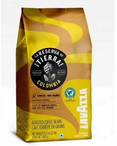 LAVAZZA TIERRA COLUMBIA ESPRESSO Z 1000G