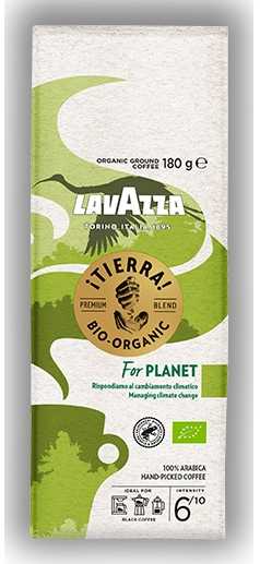 Kawa mielona Lavazza Tierra Bio-Organic* for Planet 180 g