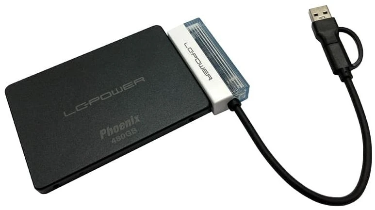 Kieszeń LC-Power Adapteris LC-ADA-USB-SATA-25