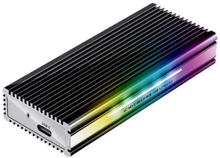 Kištukinis lizdas LC Power LC Power LC-M2-C-DAUGIASRGB