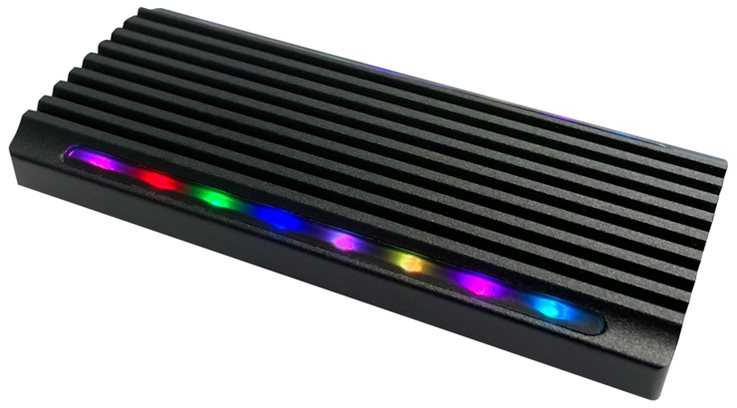 LC-Power LC-Power USB3.2 LC-M2-C-NVME-4 f. M.2 SSD Laufwerks-Geh�us