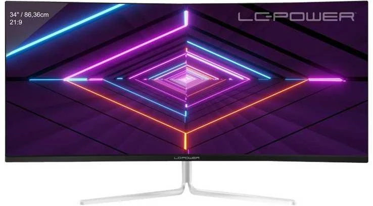 Monitorius LC-Power 86,36 cm (34") AE234 VA + DP + HDMI