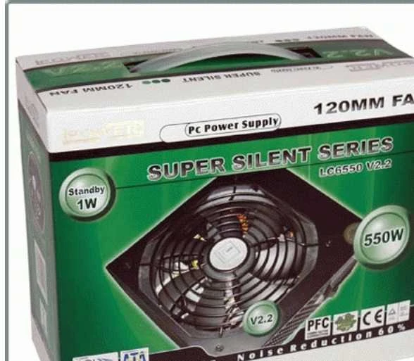 Maitinimo blokas LC-Power LC6550 V2.3 550 W 20+4 kontaktų ATX ATX Juodas