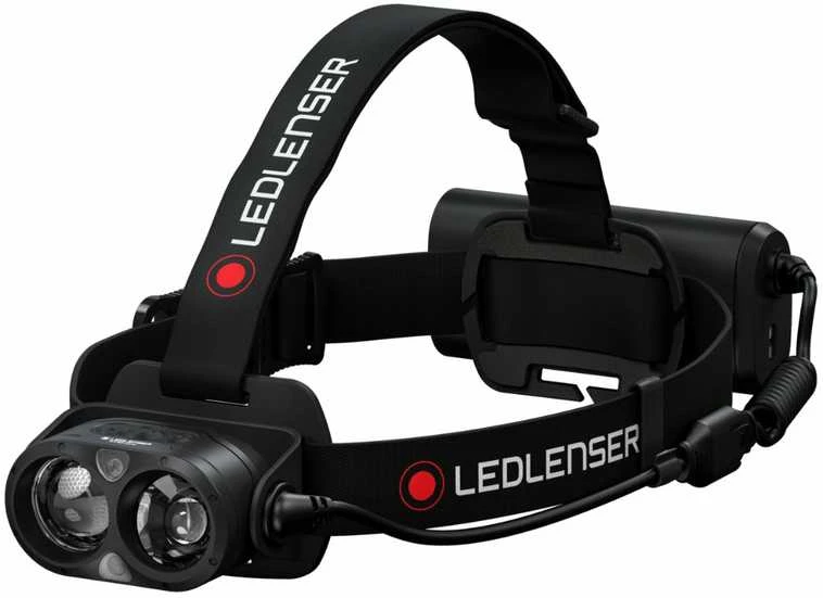 Led Lenser H19R Core Juodas Headband prožektorius