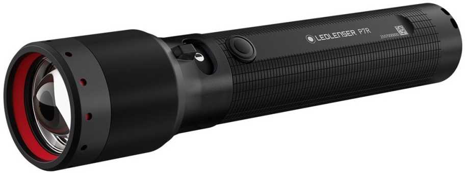 LED Lenser Ledlenser P7R juodas rankinis žibintuvėlis LED