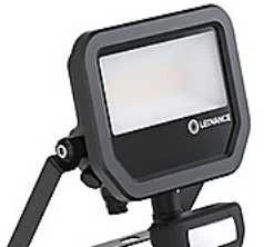 Ledvance 11-17W LED prožektorius FL 20 GEN4, juodas, 4000K, IP65, su judesio davikliu