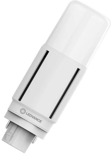 Ledvance 9,5W LED lemputė DULUX, G24d, baltos matinės sp., 3000K