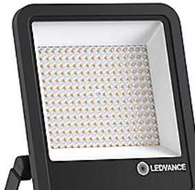 Ledvance 81/100W LED prožektorius FL AREA V, juodas, 4000K, IP66, 48°x85°
