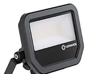 Osram 11-17W LED prožektorius FL 20 GEN4, juodas, 3000K, IP66