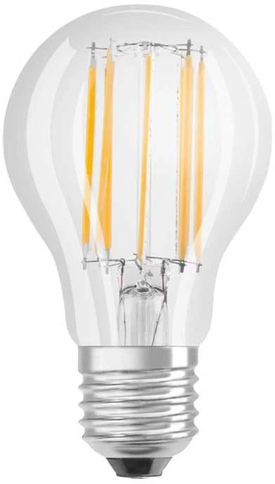 Osram 11W LED lemputė LED SUPERSTAR PLUS, E27, skaidri, 2700K, dimeriuojama