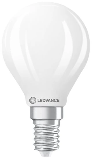 Ledvance 5,9W LED lemputė CLASSIC P, E14, matinės baltos sp., 300°, 2700K, dimeriuojama
