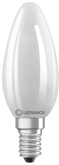 Osram 2,5W LED lemputė CLASSIC B, E14, baltos matinės sp., 2700K