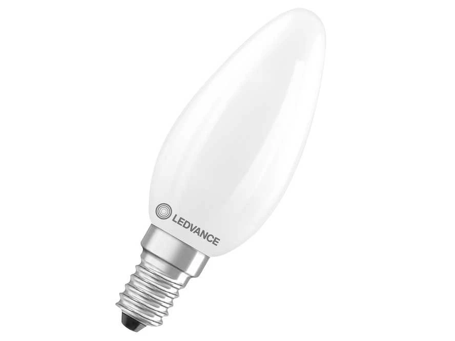 Osram 3,4W LED lemputė CLASSIC B, E14, matinės baltos sp., 300°, 2700K