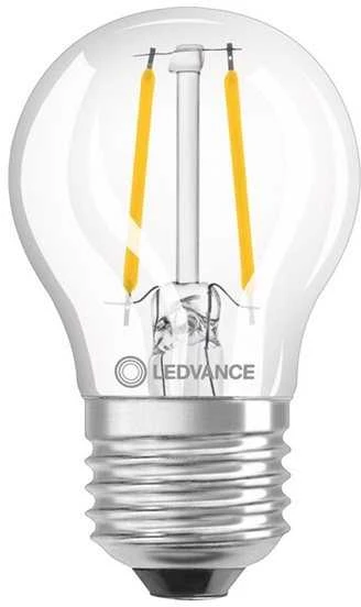 Ledvance 4,8W LED lemputė CLASSIC P, E27, skaidri, 2700K, dimeriuojama