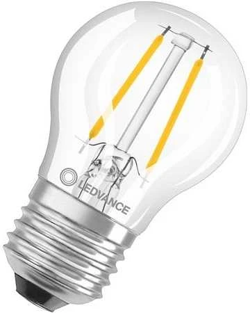 Ledvance 4,8W LED lemputė CLASSIC P, E27, skaidri, 2700K, dimeriuojama