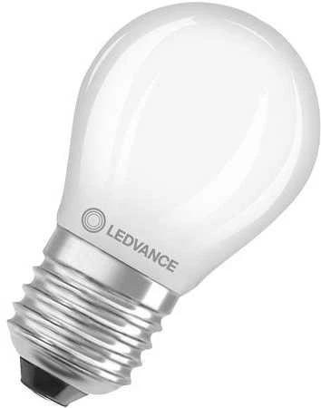Osram 2,8W LED lemputė CLASSIC P, E27, baltos matinės sp., 2700K, dimeriuojama