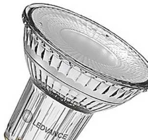 Ledvance 7W LED lemputė, GU10, 2700K, dimeriuojama