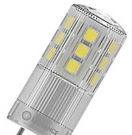 Ledvance 3,3W LED lemputė, GY6.35, skaidri, 2700K