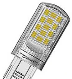 Osram 4W LED lemputė, G9, skaidri, 2700K, dimeriuojama