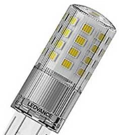 Ledvance 4,4W LED lemputė, G9, skaidri, 2700K, dimeriuojama