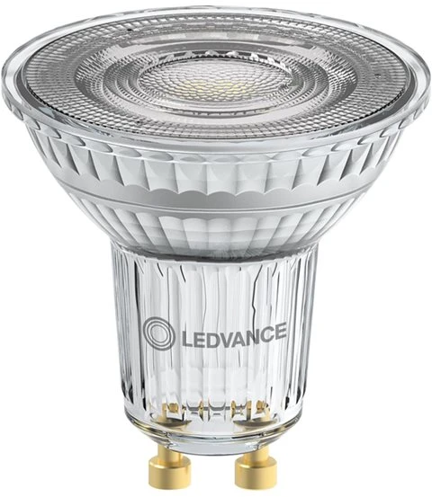 Ledvance 2,4W LED lemputė PAR16, GU10, PAR16, skaidri, 36°, 2700K, dimeriuojama