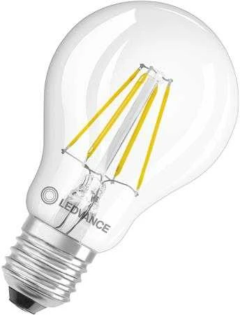 Osram 4W LED lemputė CLASSIC A, E27, skaidri, 2700K