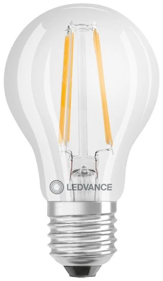 Ledvance 7W LED lemputė CLASSIC A, E27, skaidri, 2700K, dimeriuojama